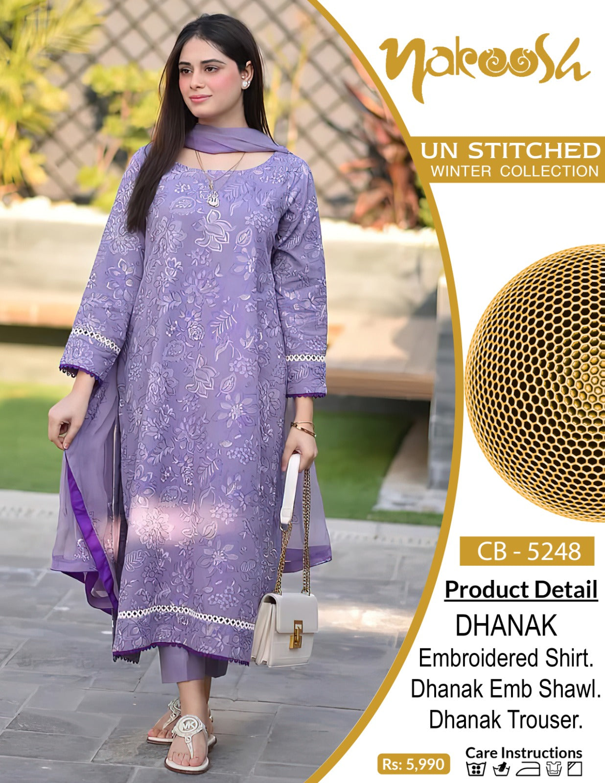 Best Export Quality Airjet Dhanak Fabric