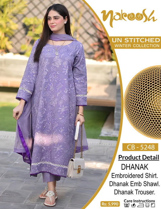 Best Export Quality Airjet Dhanak Fabric