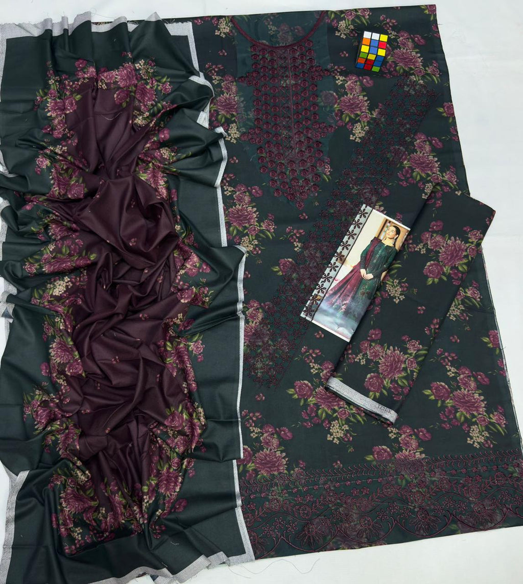 Dhanak With Dhanak Shawl