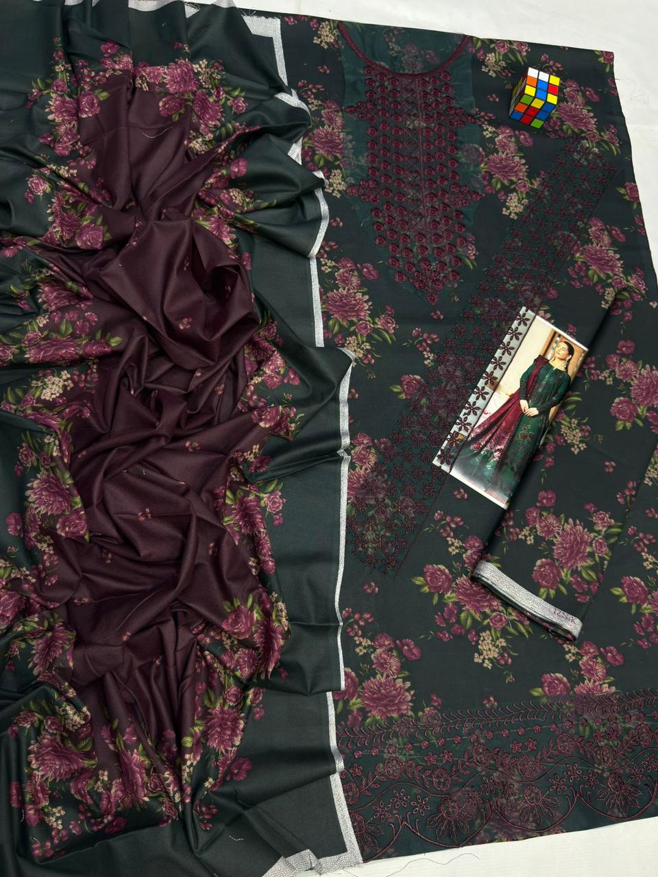 Dhanak With Dhanak Shawl