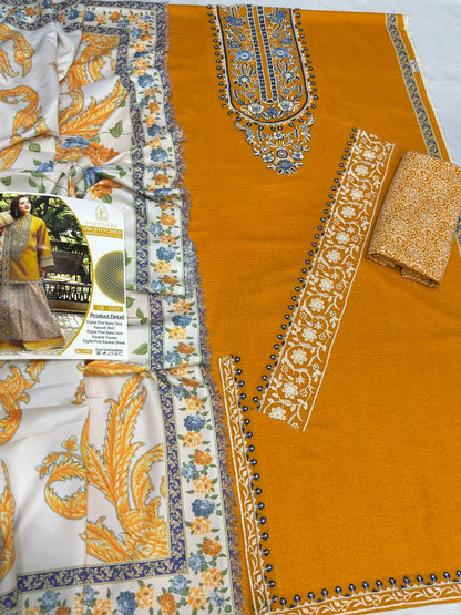 Digital Print Bana-Dora Karandi Shirt