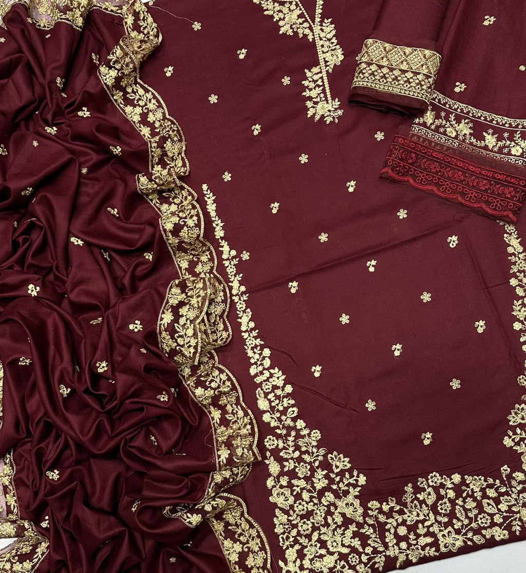 Luxury Embroidered 3pc