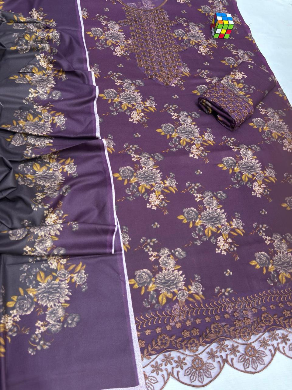 Dhanak With Dhanak Shawl