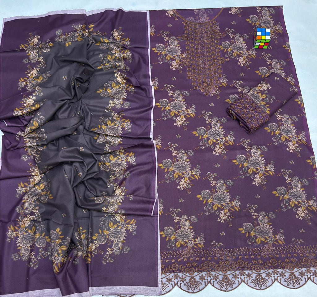 Dhanak With Dhanak Shawl