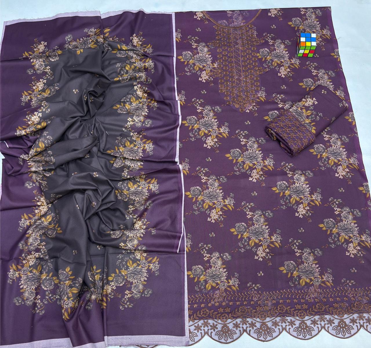 Dhanak With Dhanak Shawl